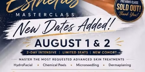 Two days-Advanced Esthetics Masterclass 