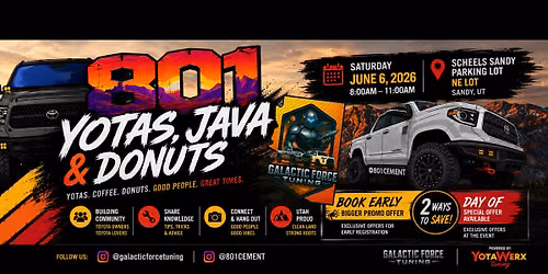 801 YOTAS, JAVA & DONUTS (ALL RIGS WELCOME)