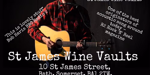 Steve Jinski playing 'live' at St James Wine Vaults, Bath.