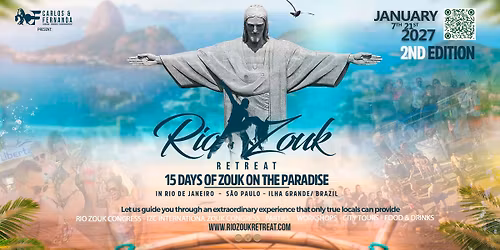 \ud83c\udf34\u2728 RIO ZOUK RETREAT 2027 \u2013 15 DAYS OF ZOUK IN BRAZIL \u2728\ud83c\udf34