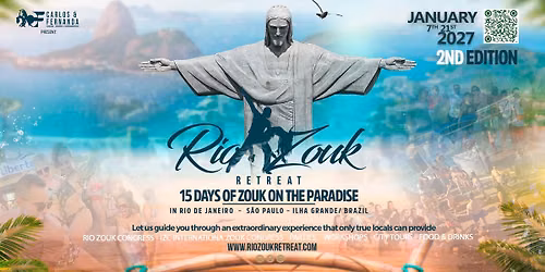 \ud83c\udf34\u2728 RIO ZOUK RETREAT 2027 \u2013 15 DAYS OF ZOUK IN BRAZIL \u2728\ud83c\udf34