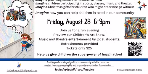 "Imagine" Fundraiser for Lodi Adopt-A-Child