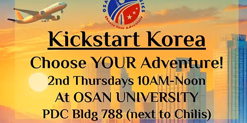 Kickstart Korea: Choose YOUR Adventure! [Free!]