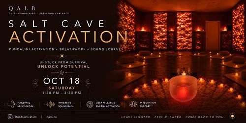 Halotherapy, Kundalini Activation & Sound Bath in a Salt Cave