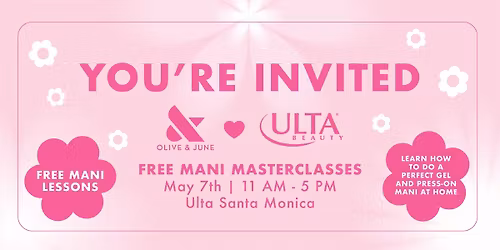 Olive & June Mini Mani Land Nail Experience at Ulta Beauty Santa Monica