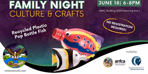 Family Night - Recycled Pop Bottle Fish