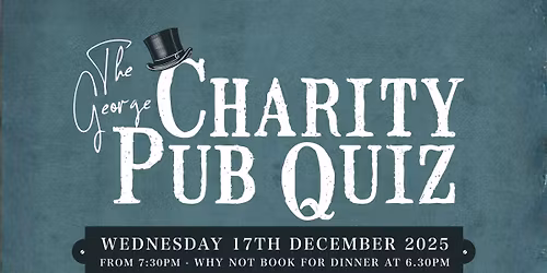 Fun Charity Pub Quiz at The George \u2013 in support of RUHX