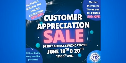 It's Our Customer Appreciation Sale!