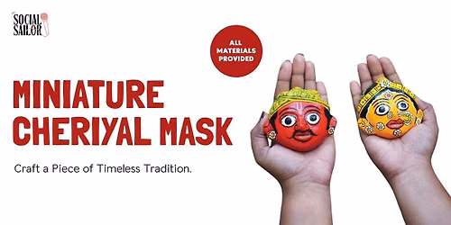 Miniature Cheriyal Mask
