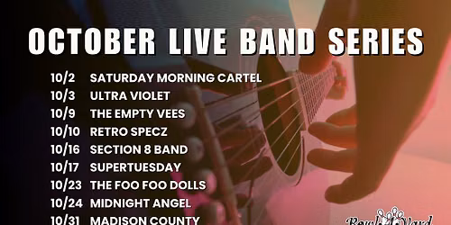October Live Band Series