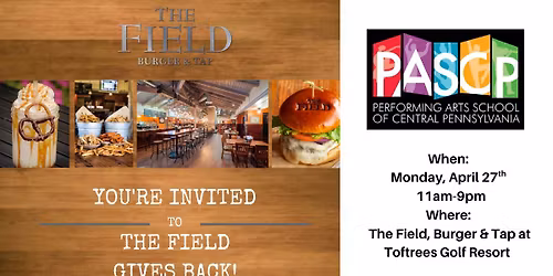 The Field Gives Back