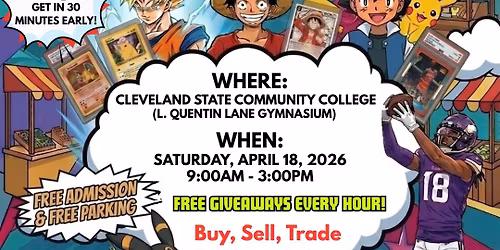 Slide! Card Show: Pokemon, TCG & Sports - Cleveland, TN