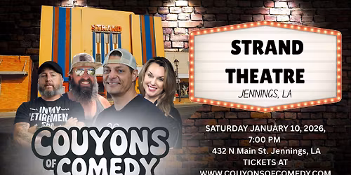 DJ Rhett and the Couyons of Comedy at the Strand Theatre