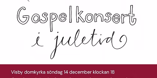 Gospelkonsert i juletid
