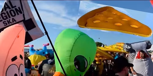 Inflatable Costume Circle Pit during Millington
