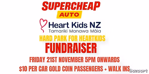 Fundraiser Car Meet for Heartkids NZ