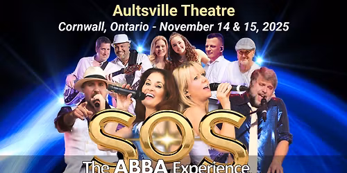 Cornwall, Ontario | November 14 & 15, 2025 | Aultsville Theatre