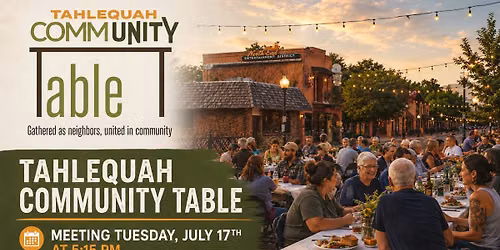 Tahlequah Community Table Planning Meeting