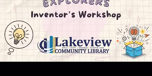 Inventors Workshop- REGISTRATION IS REQUIRED 
