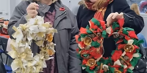 Christmas Rag Wreath Workshop