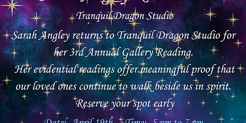 A Night of Mediumship with Sarah Angley