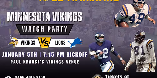 Minnesota Vikings at Detroit Lions at Ford Field