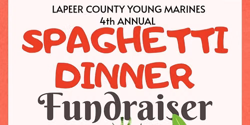 4th Annual Spaghetti Dinner fundraiser