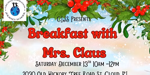 Breakfast with Mrs. Claus