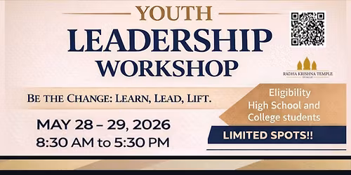 Youth Leadership Workshop: Be the Change