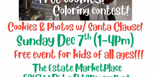Cookies & Photos w\/ Santa Clause!!!