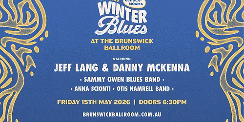 WINTER BLUES AT THE BALLROOM 2026 - Launch Show and Fundraiser