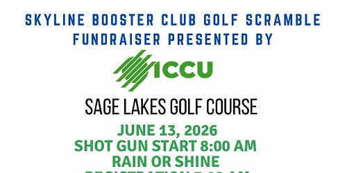 Skyline Booster Club Golf Scramble