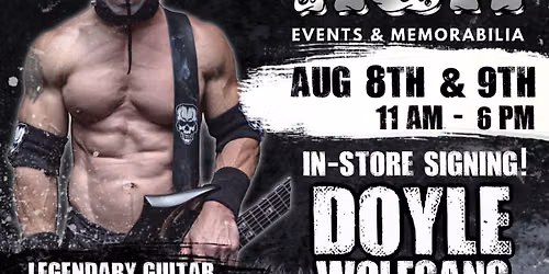MISFITS Legend DOYLE In-Store Signing & KOH Store Grand Opening