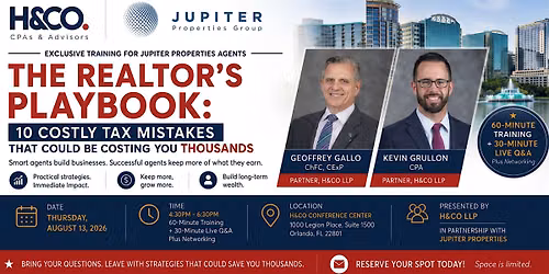 The Realtor's Playbook: 10 Costly Tax Mistakes That Could Be Costing You