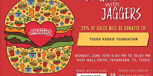 Burgers for a Cause: Tough Kookie Fundraiser \ud83c\udf54\ud83d\udc9b