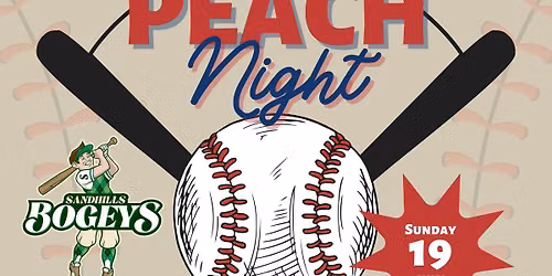 Pitches & Peaches with the Sandhills Bogeys