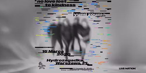 Yumi Zouma - Official Event, 15.03.2026, Klub Hydrozagadka, Warszawa
