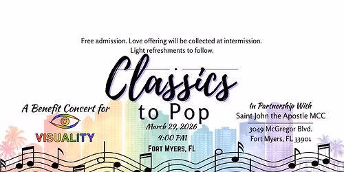 Classics to Pop: A Benefit Concert
