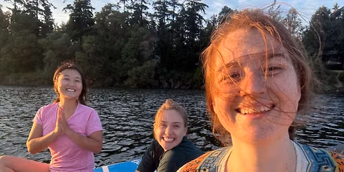 Sunset Paddle Board Yoga on the Gorge