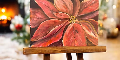 12x12 Poinsette Acrylic's Workshop