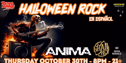 Halloween Rock en Espan\u0303ol Night - Retro Edition