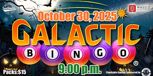 October Galactic Bingo @ Southgate