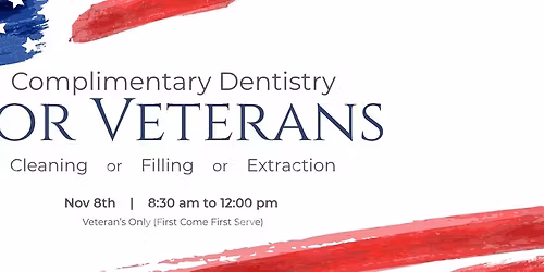 Complimentary Dentistry for Veterans