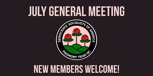 July General Meeting