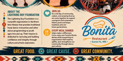 Dine and Donate for The Lightning Boy Foundation 