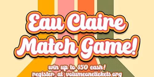 Eau Claire Match Game Live at The Plus!