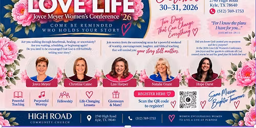Joyce Meyer\u2019s Love Life Women\u2019s Simulcast Conference