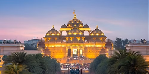Private Evening Tour of Akshardham Temple with Musical Fountain Show (New Delhi) Tickets
