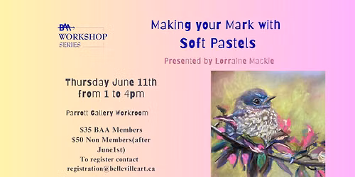 Workshop-Making your Mark with Soft Pastels