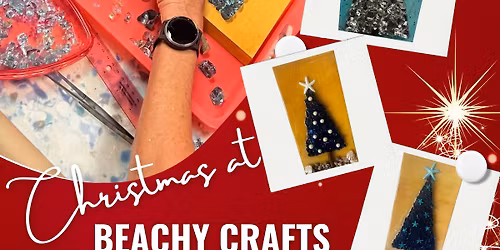 Create Glass Christmas Trees at Beachy Crafts